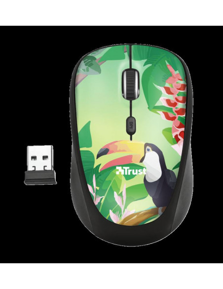 Mouse Trust Yvi, Wireless, toucan,TR-23389