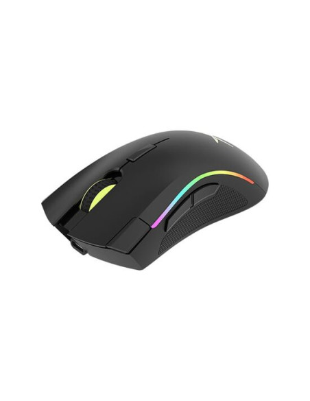 M625PLUS-BK,Mouse wireless gaming Delux M625 PLUS negru iluminare RGB