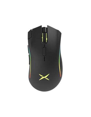 M625PLUS-BK,Mouse wireless gaming Delux M625 PLUS negru iluminare RGB