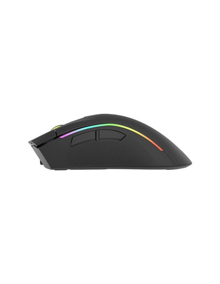 M625PLUS-BK,Mouse wireless gaming Delux M625 PLUS negru iluminare RGB