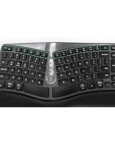 GM901D-BK,Tastatura wireless si bluetooth Delux GM901D neagra