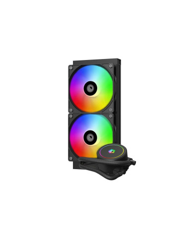 FX240-ARGB,Cooler procesor cu lichid ID-Cooling FX240 negru iluminare aRGB