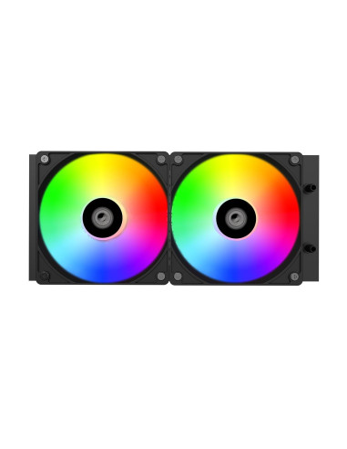FX240-ARGB,Cooler procesor cu lichid ID-Cooling FX240 negru iluminare aRGB