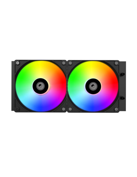FX240-ARGB,Cooler procesor cu lichid ID-Cooling FX240 negru iluminare aRGB