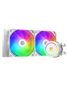 FX240-ARGB-WH,Cooler procesor cu lichid ID-Cooling FX240 alb iluminare aRGB