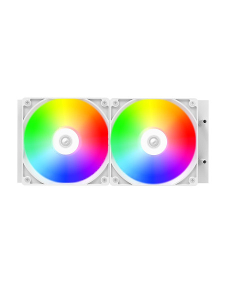 FX240-ARGB-WH,Cooler procesor cu lichid ID-Cooling FX240 alb iluminare aRGB