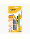 8838575,Stilou easy clic standard + 6 cartuse + pic corector blister bic