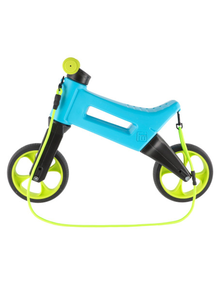 FW-YETTI-AQUA,Bicicleta fara pedale Funny Wheels Rider SuperSport YETTI 3 in 1 Aqua/Lime