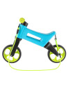 FW-YETTI-AQUA,Bicicleta fara pedale Funny Wheels Rider SuperSport YETTI 3 in 1 Aqua/Lime