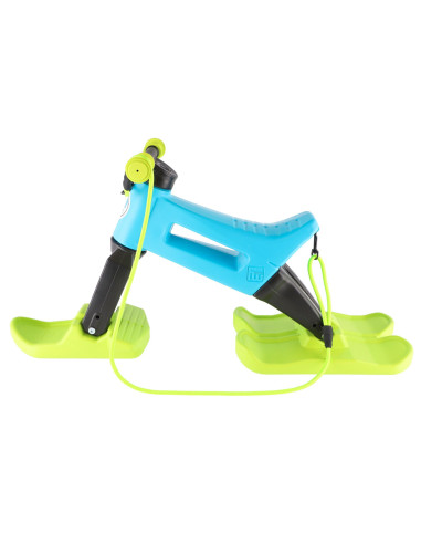 FW-YETTI-AQUA,Bicicleta fara pedale Funny Wheels Rider SuperSport YETTI 3 in 1 Aqua/Lime