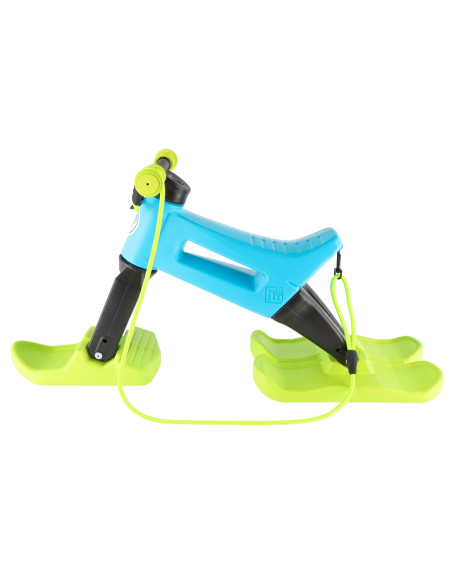 FW-YETTI-AQUA,Bicicleta fara pedale Funny Wheels Rider SuperSport YETTI 3 in 1 Aqua/Lime