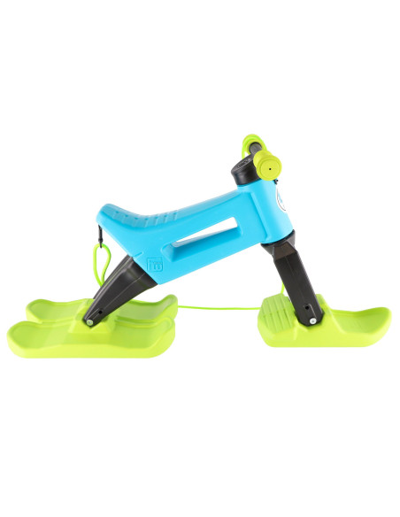 FW-YETTI-AQUA,Bicicleta fara pedale Funny Wheels Rider SuperSport YETTI 3 in 1 Aqua/Lime