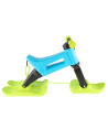 FW-YETTI-AQUA,Bicicleta fara pedale Funny Wheels Rider SuperSport YETTI 3 in 1 Aqua/Lime