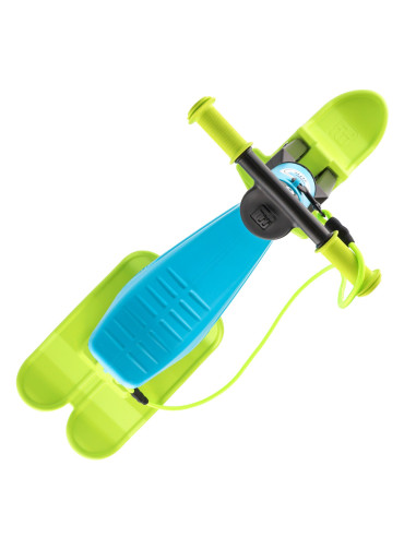 FW-YETTI-AQUA,Bicicleta fara pedale Funny Wheels Rider SuperSport YETTI 3 in 1 Aqua/Lime