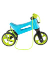 FW-YETTI-AQUA,Bicicleta fara pedale Funny Wheels Rider SuperSport YETTI 3 in 1 Aqua/Lime