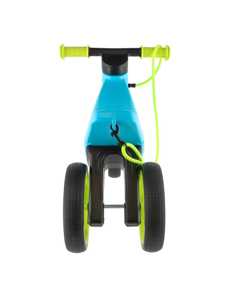 FW-YETTI-AQUA,Bicicleta fara pedale Funny Wheels Rider SuperSport YETTI 3 in 1 Aqua/Lime