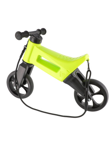 FW-YETTI-LIME,Bicicleta fara pedale Funny Wheels Rider SuperSport YETTI 3 in 1 Lime/Black