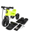 FW-YETTI-LIME,Bicicleta fara pedale Funny Wheels Rider SuperSport YETTI 3 in 1 Lime/Black