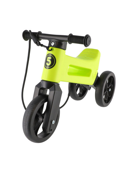 FW-YETTI-LIME,Bicicleta fara pedale Funny Wheels Rider SuperSport YETTI 3 in 1 Lime/Black