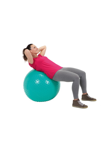 Gym9761,Minge fizioterapeutica Therasensory cu noduli de masaj 65-verde