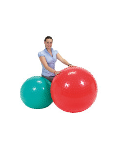 Gym9761,Minge fizioterapeutica Therasensory cu noduli de masaj 65-verde 2