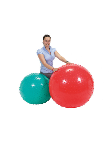 Gym9761,Minge fizioterapeutica Therasensory cu noduli de masaj 65-verde