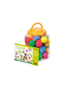 Gym8095,Set de 28 mingi cu ventuze Thera Bolly
