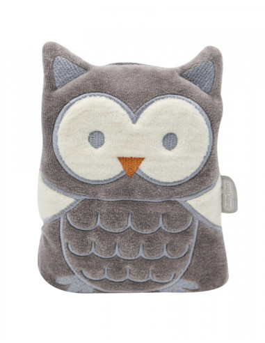 UP-bj_3661,Pernuta anticolici cu samburi de cirese Bufnita BabyJem (Culoare: Verde)