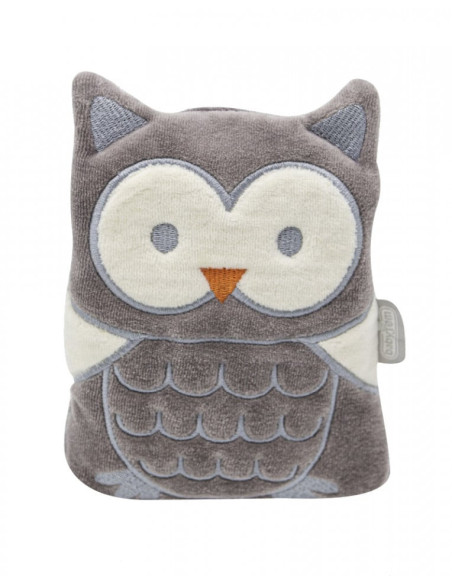 UP-bj_3661,Pernuta anticolici cu samburi de cirese Bufnita BabyJem (Culoare: Verde)