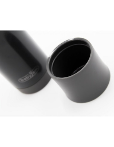 UP-bj_7903,Sticla termos din otel inoxidabil, BabyJem, 400 ml (Culoare: Antracit)