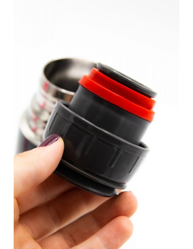 UP-bj_7903,Sticla termos din otel inoxidabil, BabyJem, 400 ml (Culoare: Antracit)