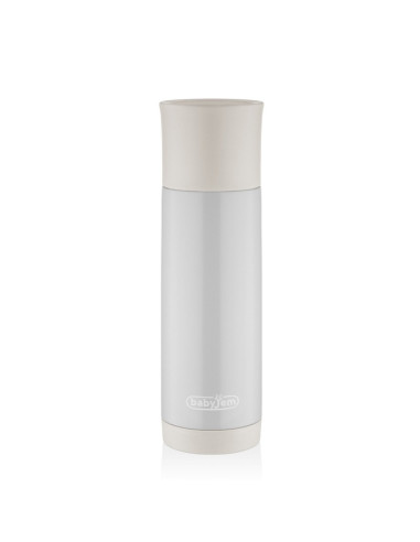 UP-bj_7903,Sticla termos din otel inoxidabil, BabyJem, 400 ml (Culoare: Antracit)