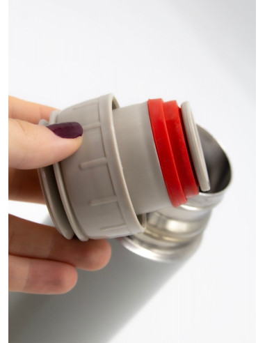 UP-bj_7903,Sticla termos din otel inoxidabil, BabyJem, 400 ml (Culoare: Antracit)