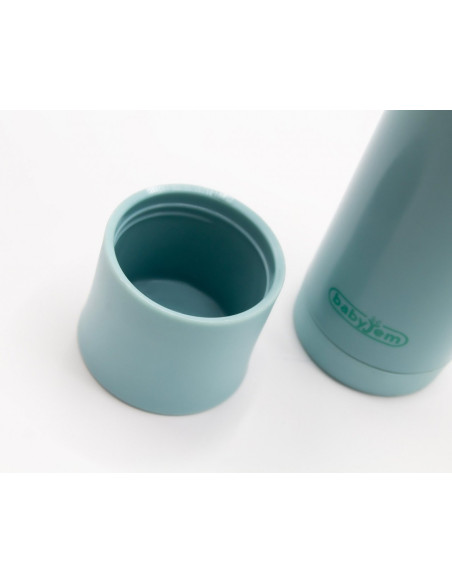 UP-bj_7903,Sticla termos din otel inoxidabil, BabyJem, 400 ml (Culoare: Antracit)