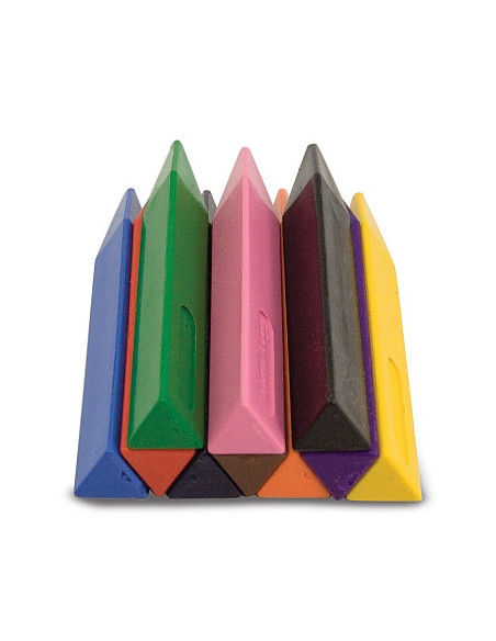 MD4148,Set 10 creioane groase trunghiulare Melissa and Doug