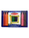 MD4148,Set 10 creioane groase trunghiulare Melissa and Doug