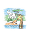 MD3175,Set de pictura cu apa Safari Melissa and Doug
