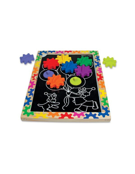MD3745,Puzzle magnetic Schimba si roteste Melissa and Doug
