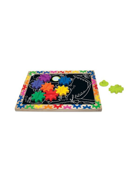 MD3745,Puzzle magnetic Schimba si roteste Melissa and Doug