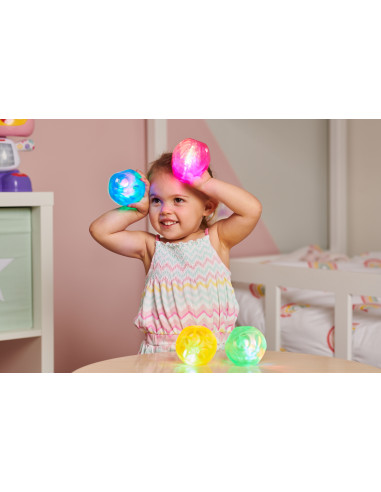 TIK72209,Set de 4 minigi senzoriale cu lumini