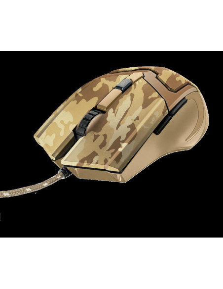 Mouse cu fir Trust GXT 101D Gav Gaming Mouse - desert