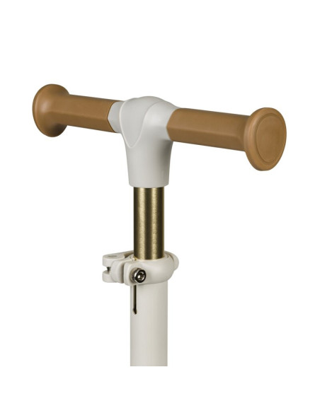 BN-LOE-JESSY_GREY_BROWN,Lionelo - Trotineta pentru copii, Jessy, Pliabila, Pana la 50 Kg, Cu design ergonomic, Cu lumini LED, 56