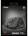 Mouse Trust GXT 140 Manx, Rechargeable Wireless, negru,TR-21790