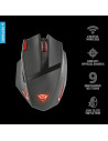 Mouse Trust GXT 130 Ranoo, Wireless Gaming, negru,TR-20687