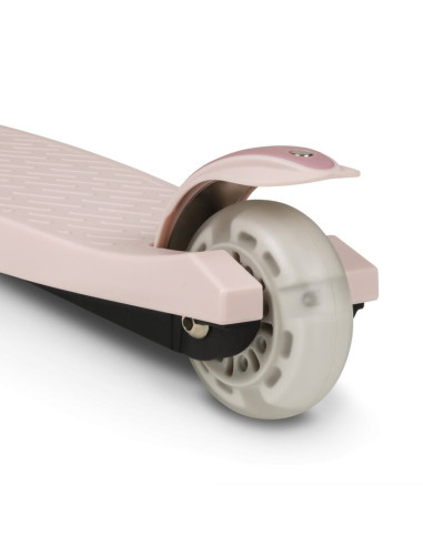 BN-LOE-JESSY_PINK_ROSE,Lionelo - Trotineta pentru copii, Jessy, Pliabila, Pana la 50 Kg, Cu design ergonomic, Cu lumini LED, 56 