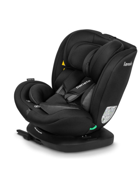 BN-LO-BASTIAAN_I-SIZE_BLACK_CARBON,Lionelo - Scaun auto Bastiaan i-Size, 4 in 1, Protectie laterala, Cu spatar inclinabil in 4 p
