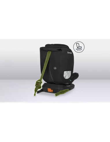 BN-LO-BASTIAAN_I-SIZE_BLACK_CARBON,Lionelo - Scaun auto Bastiaan i-Size, 4 in 1, Protectie laterala, Cu spatar inclinabil in 4 p