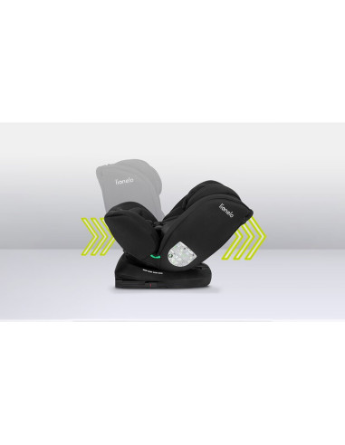 BN-LO-BASTIAAN_I-SIZE_BLACK_CARBON,Lionelo - Scaun auto Bastiaan i-Size, 4 in 1, Protectie laterala, Cu spatar inclinabil in 4 p