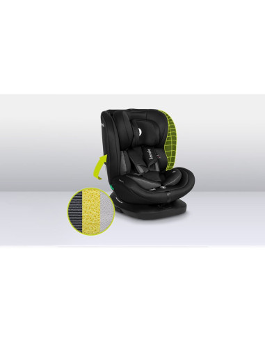 BN-LO-BASTIAAN_I-SIZE_BLACK_CARBON,Lionelo - Scaun auto Bastiaan i-Size, 4 in 1, Protectie laterala, Cu spatar inclinabil in 4 p