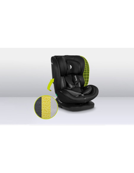 BN-LO-BASTIAAN_I-SIZE_BLACK_CARBON,Lionelo - Scaun auto Bastiaan i-Size, 4 in 1, Protectie laterala, Cu spatar inclinabil in 4 p